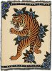 Heart Breaker - Tattoo Design - Tapestry Throw Blanket Woven from Cotton - Made in The USA (50x60)
