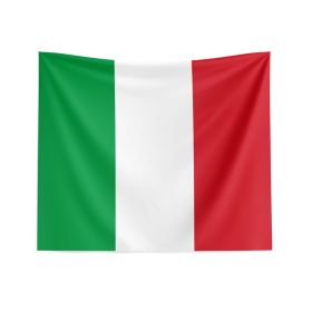 Italy Flag Wall Hanging 34x40 inches