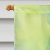 Tennessee Iris in Watercolor House Flag Large Porch Sleeve Pole Decorative Outside Yard Banner Artwork Wall Hanging, Polyester, House Size, Multicolor