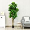 6ft Indoor and Outdoor Artificial Home Decorative Flower Pots Artificial Green Plants
