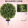 2 artificial balls for eucalyptus tree pruning, artificial plants