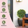 2 artificial balls for eucalyptus tree pruning, artificial plants